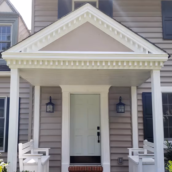 Behr Polar Bear 75 house exterior