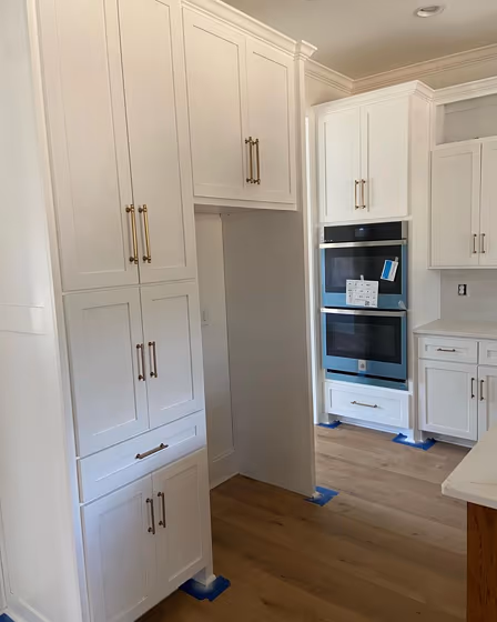 Pure White Cabinets