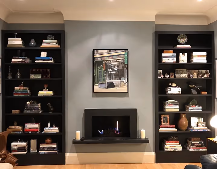 Dulux Quartz Flint 1 living room paint