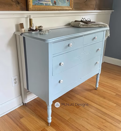 Sherwin Williams Rain Painted Furniture