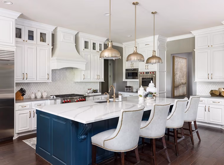 Sherwin Williams Rainstorm Kitchen Cabinets