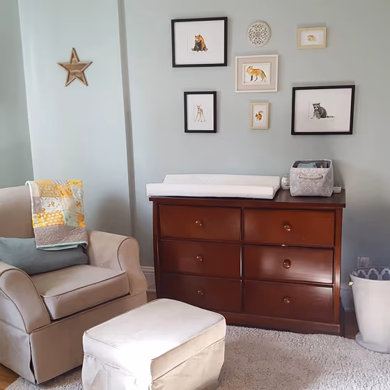 Rainwashed Living Room