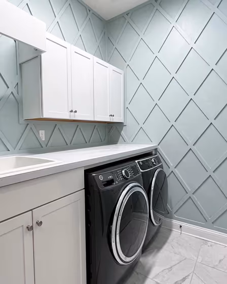 Rainwashed Laundry Room