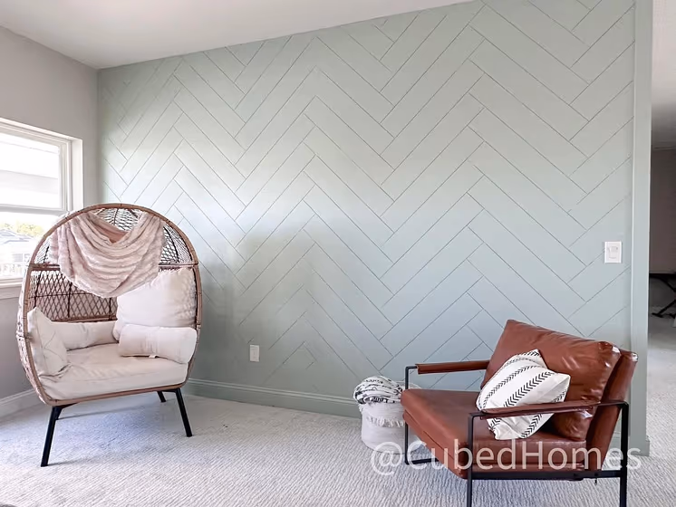 Sw Rainwashed Accent Wall