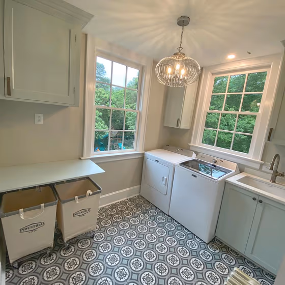 Rainwashed Kitchen Cabinets