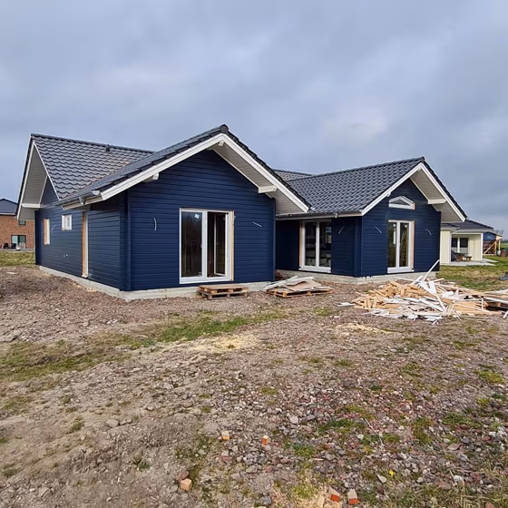 RAL Classic Grey Blue RAL 5008 exterior