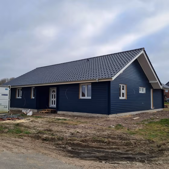 RAL Classic Grey Blue RAL 5008 exterior