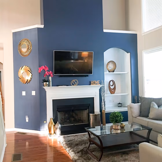 Sherwin Williams Realist Beige Living Room