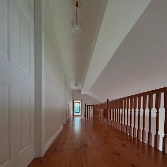 Sherwin Williams Reliable White hallway color