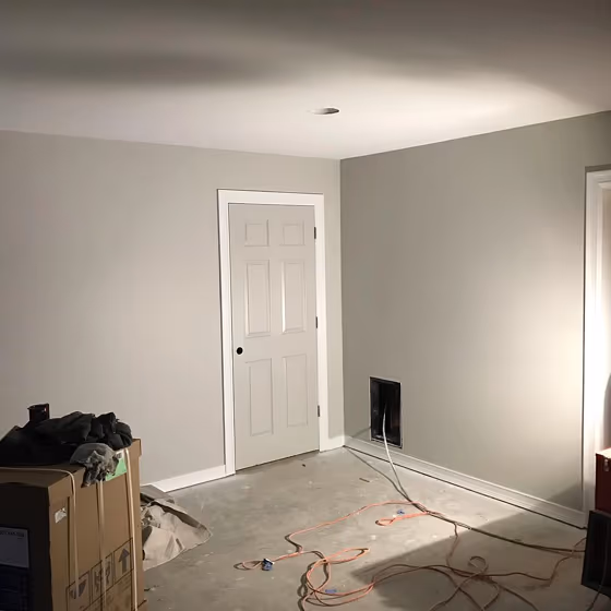 Sherwin Williams Repose Gray Bedroom