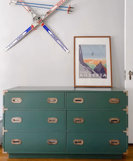 Sw Rock Garden Painted Dresser