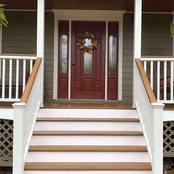 Sw rookwood red front door