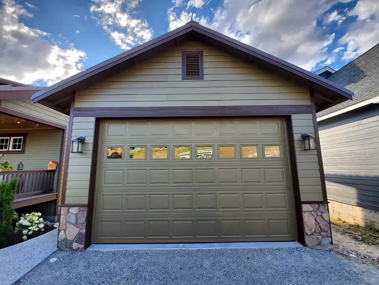 Sherwin Williams Roycroft Brass house exterior paint