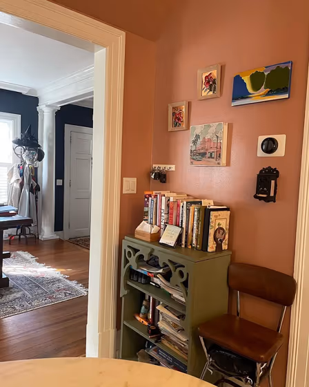 Roycroft rose wall paint