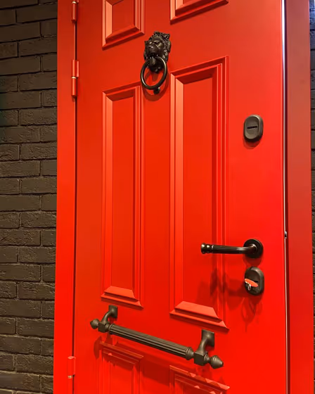 RAL Classic Ruby red RAL 3003 door