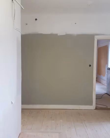 NCS S 3005-G80Y wall paint makeover