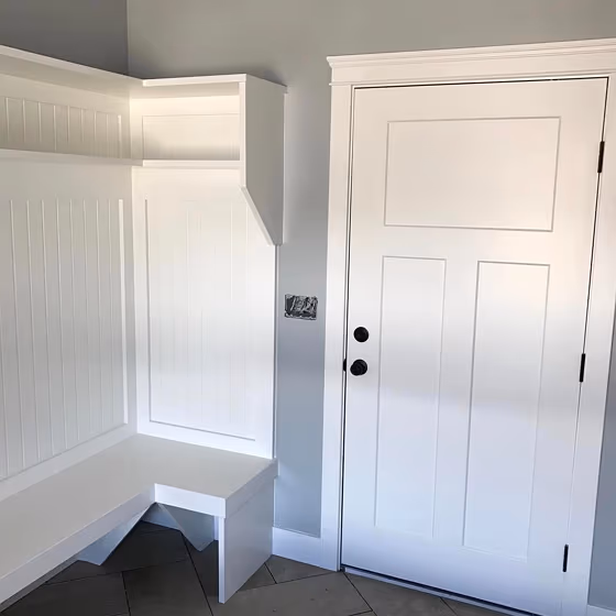 Sherwin Williams Samovar Silver Hallway