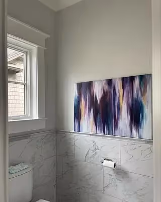 Sherwin Williams SW 9583 bathroom