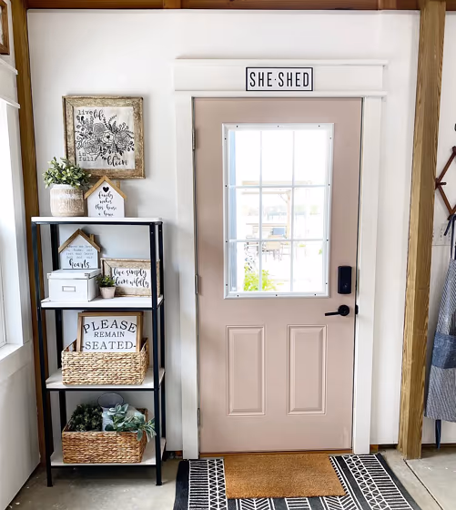 Sherwin Williams Sashay Sand Door