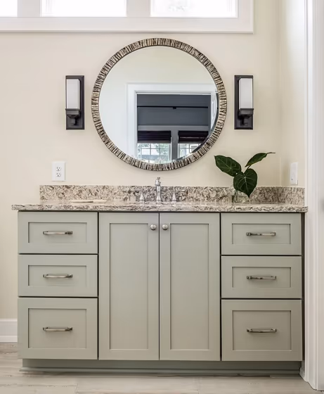 Sensible Hue painted storage