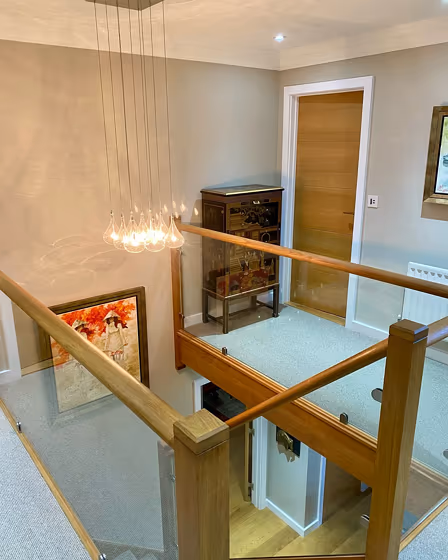 Dulux Shaded Stone hallway color