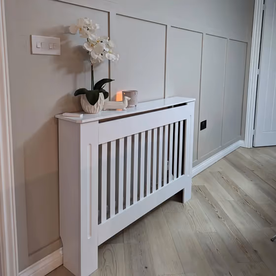 Dulux Shaded Stone hallway paint