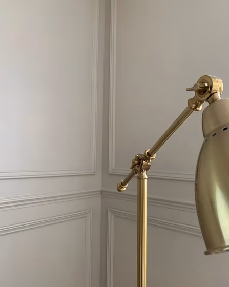 Farrow and Ball Shaded White 201 home office