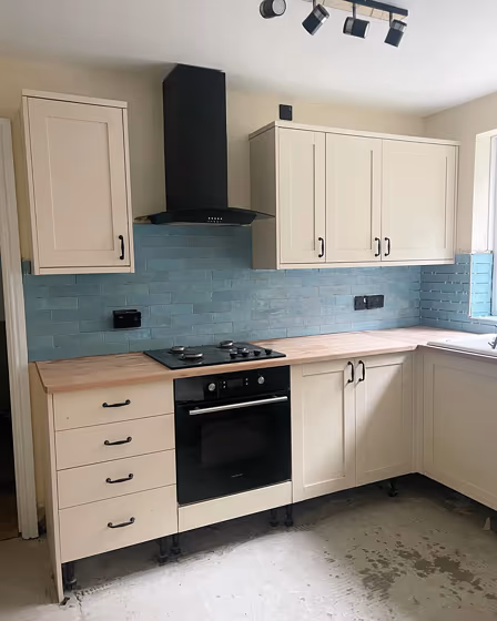 Farrow and Ball Shaded White 201 kitchen cabinets