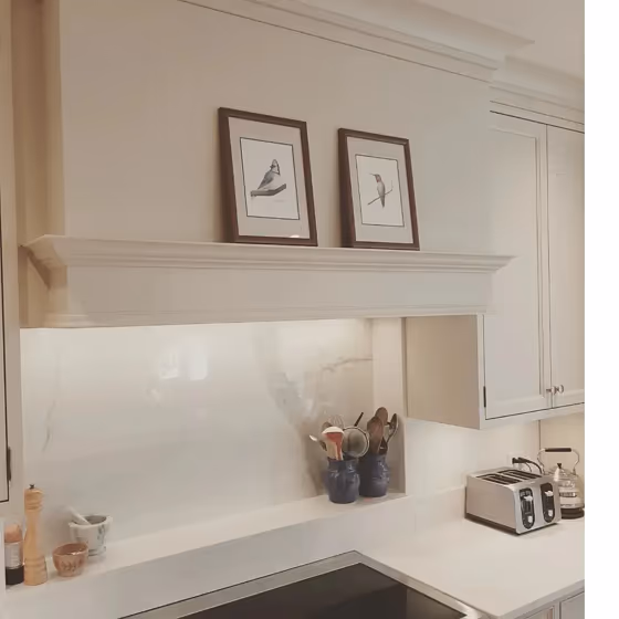 Farrow and Ball Shaded White 201 kitchen cabinets