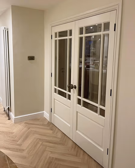 Farrow and Ball Shaded White 201 door