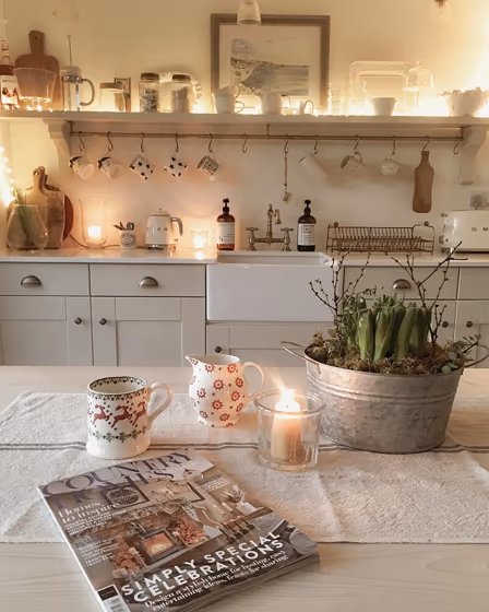 Farrow and Ball Shaded White 201 kitchen cabinets