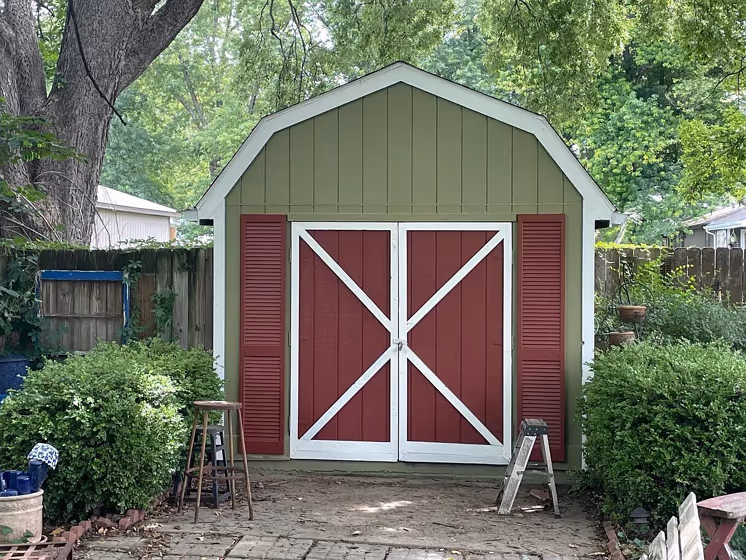 Sherwin Williams Sheraton Sage exterior paint