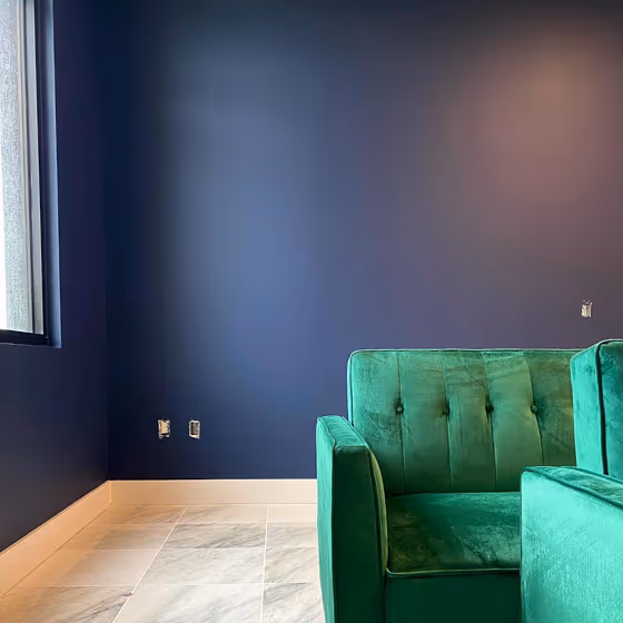 Navy blue paint color Sherwin Williams naval review