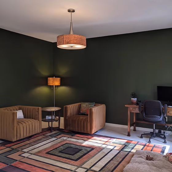 Warm green Sherwin williams Secret Garden Paint review