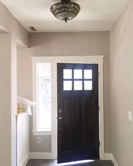 Sherwin Williams Temperate Taupe color review