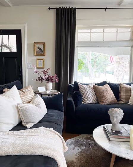 Shoji White Living Room