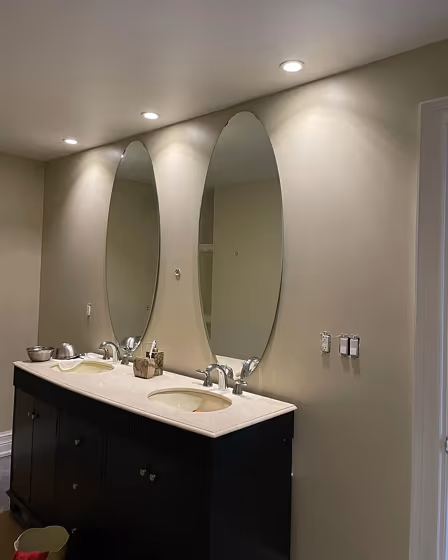 Silver Satin Bathroom