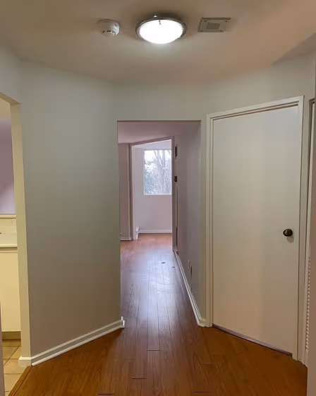 Bm Silver Satin Hallway