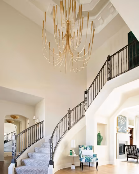 Farrow and Ball Skimming Stone hallway paint