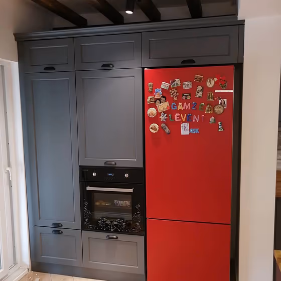 Slate grey RAL 7015 kitchen