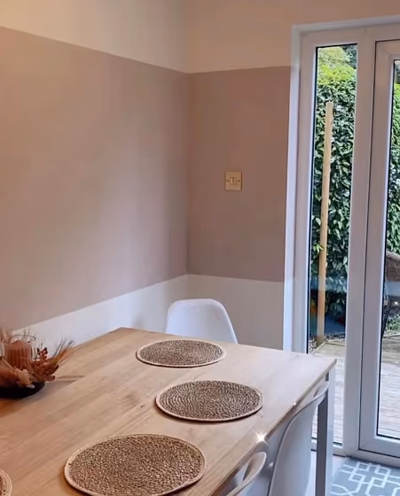 Dulux Soft Stone dining room color review