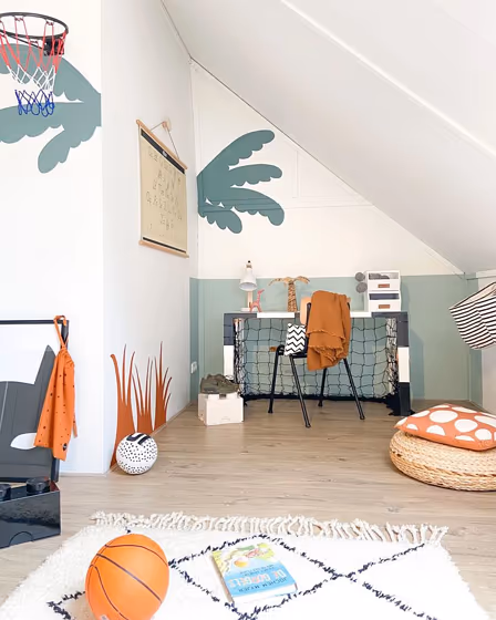 Sherwin Williams Softened Green Kidsroom