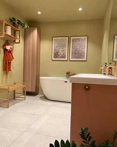 Jotun Spring Air bathroom color