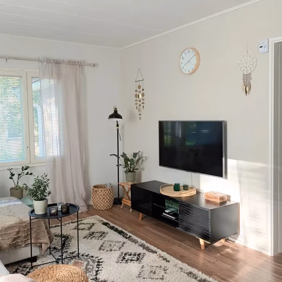 Tikkurila Steam G497 living room