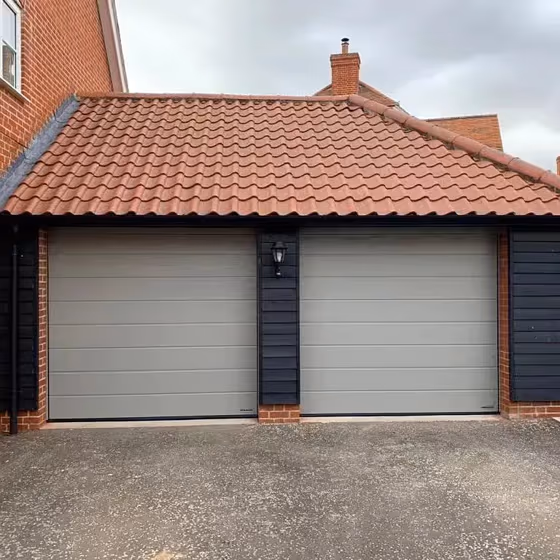 RAL 7030 garage door paint