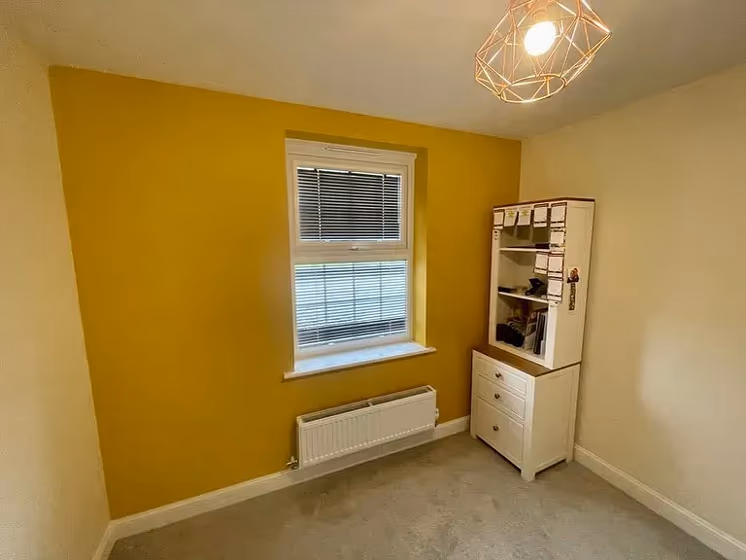 Dulux Honey Mustard accent wall