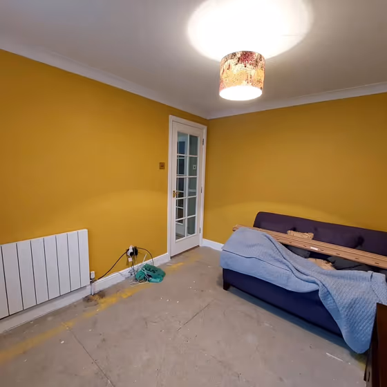 Dulux Honey Mustard wall paint color
