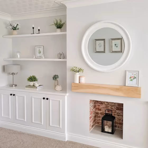 Swansdown living room paint