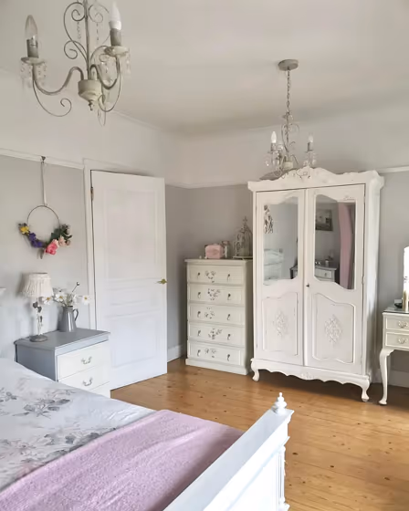 Dulux Thimble Case bedroom interior