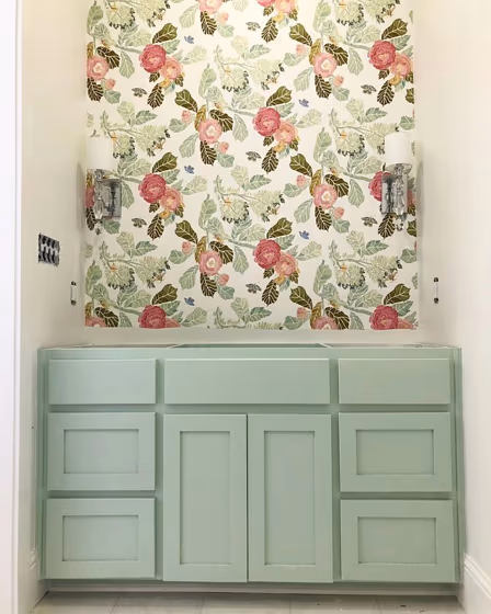 Sw Topiary Tint Bathroom Vanity